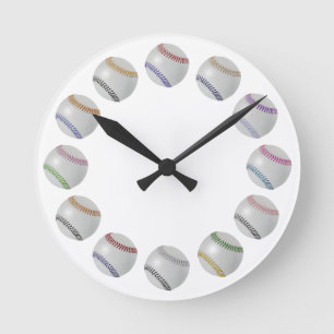 Horloge Ronde Fan-tastic_color laces_circle of balls