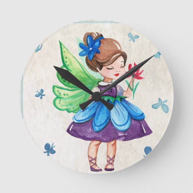Horloge Ronde Fantastique fairy (Recto)