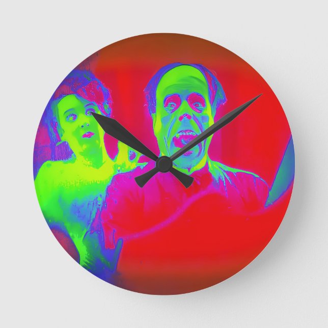 Horloge Ronde Fantôme de l'Opéra démasqué (Recto)