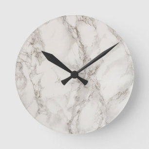 Horloge Ronde (faux) marbre - sophistiqué tendance belle