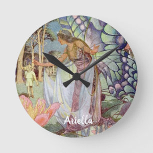 Horloge Ronde Fée vintage