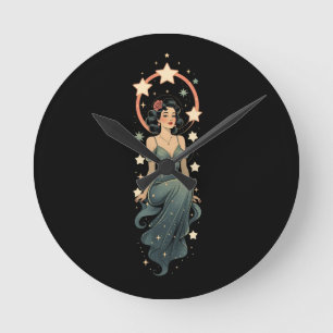 Horloge Ronde FEMME vintage
