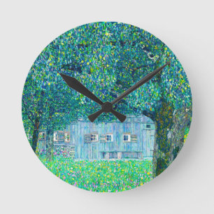 Horloge Ronde Ferme Gustav Klimt en Haute-Autriche