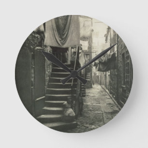 Horloge Ronde Fermez no. 193, 17-27 la grand-rue, Glasgow, de 'O