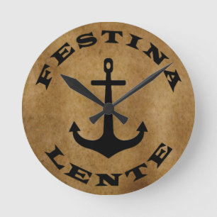 Horloge Ronde Festina lente