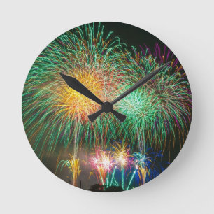 Horloge Ronde Festival du feu d'artifice