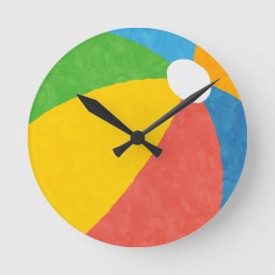 Horloge Ronde Fête de la piscine Faveurs d'anniversaire