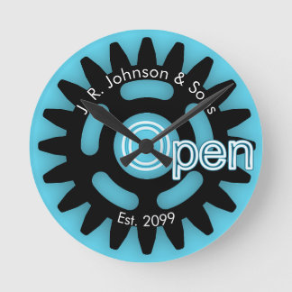 Horloge Ronde Fête des pères Père & Fils Mécanique Open Est.