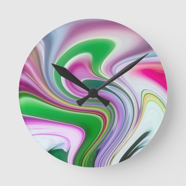 Horloge Ronde Fête du jardin (Recto)