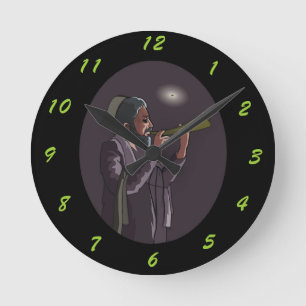 Horloge Ronde Feu de la Corne -