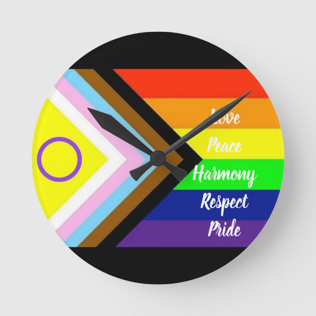Horloge Ronde Fierté (Recto)