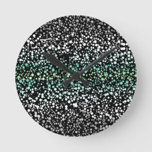 Horloge Ronde Fierté paragendre Mod Rétro Farfelu Groovy Bohème