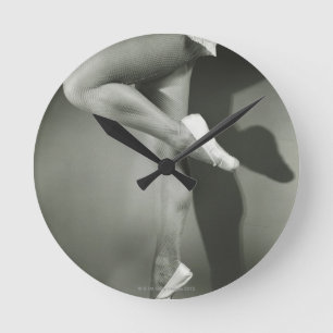 Horloge Ronde Fille de danse