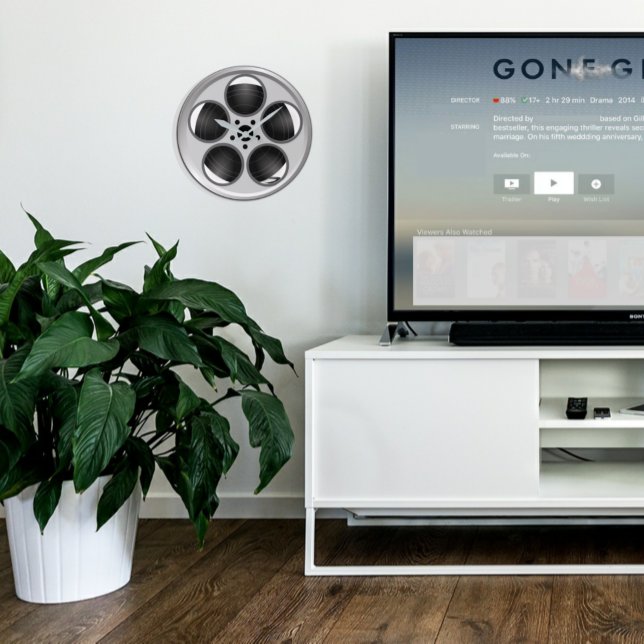 Horloge Ronde Film Film Reel Home Théâtre (Créateur téléchargé)