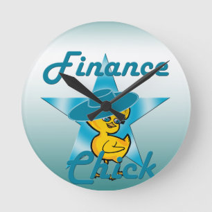 Horloge Ronde Finance Chick #7