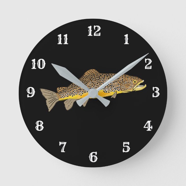 Horloge Ronde Fishing (Recto)