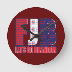 Horloge Ronde FJB laisse aller Brandon