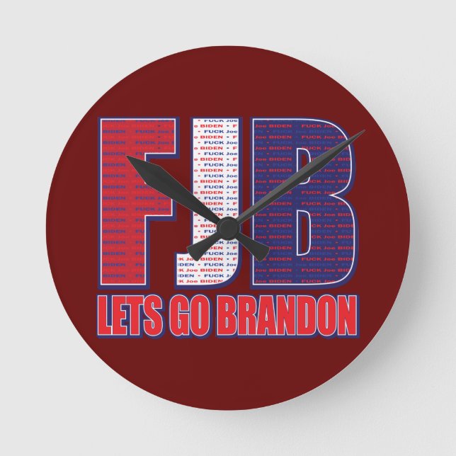 Horloge Ronde FJB laisse aller Brandon (Recto)