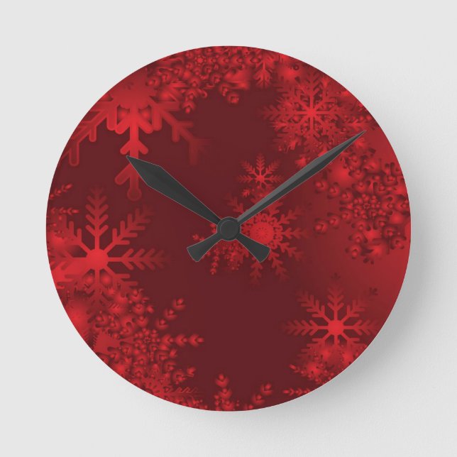 Horloge Ronde Flèches rouges (Recto)