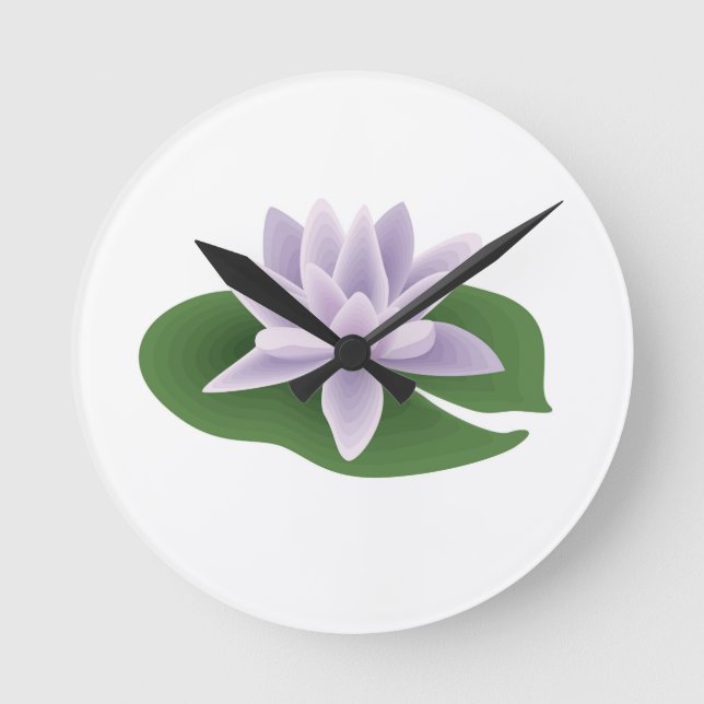 Horloge Ronde Fleur (Recto)