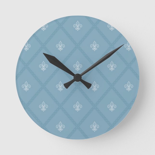 Horloge Ronde Fleur-de-lis (Recto)