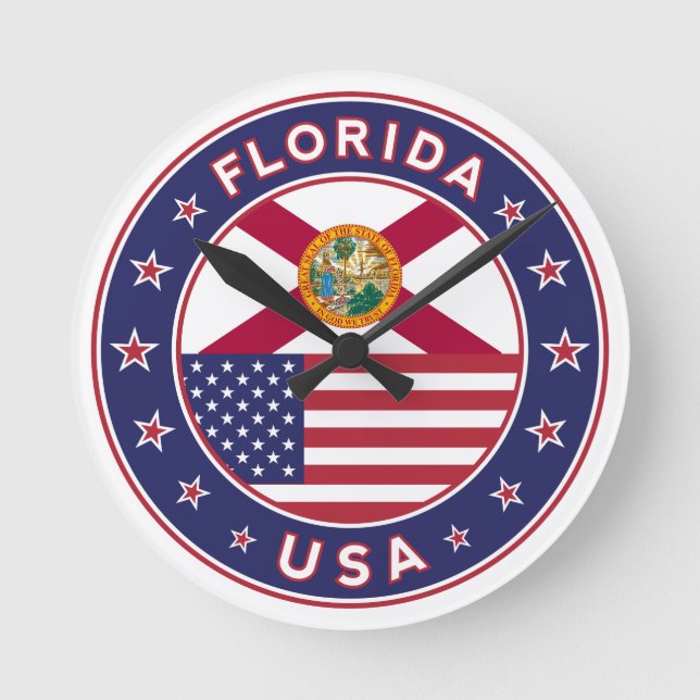 Horloge Ronde Floride (Recto)