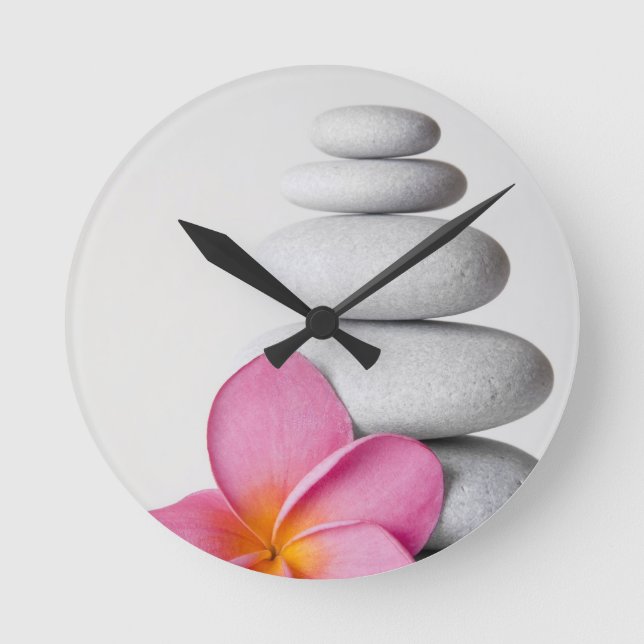 Horloge Ronde Flower (Recto)