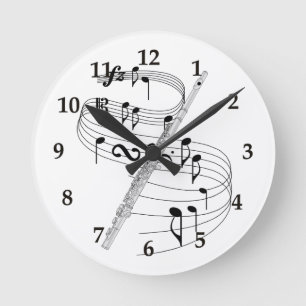 Horloge Ronde Flûte