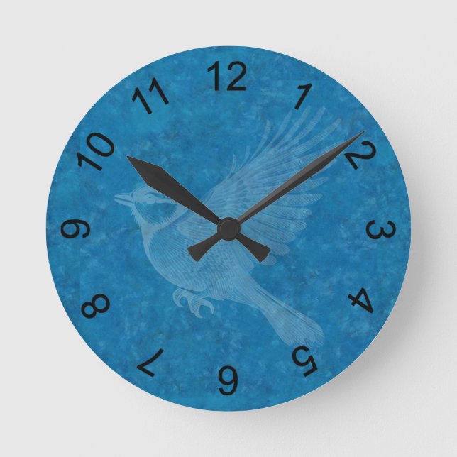 Horloge Ronde Flying Bird (Recto)