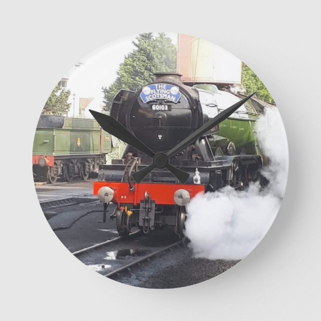 Horloge Ronde Flying scotsman (Recto)