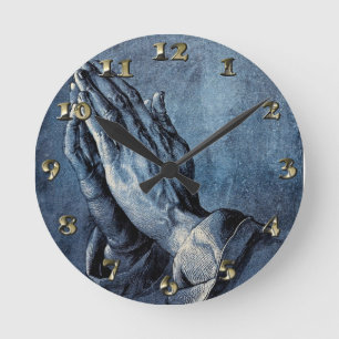 Horloge Ronde Folded Hands durer