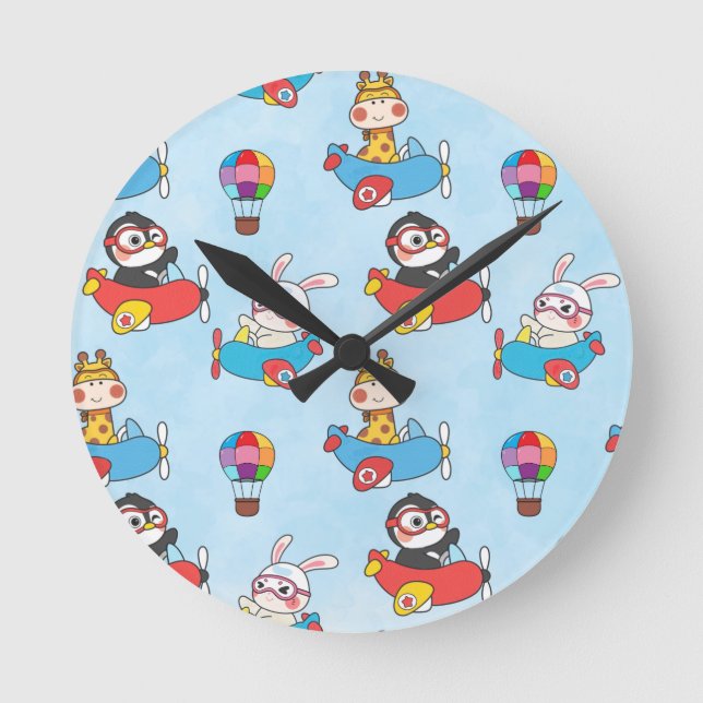 Horloge Ronde Fond d'écran (Recto)