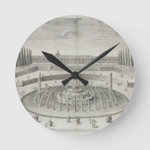Horloge Ronde Fontaine de Latone à Versailles, 1714, de 'Les
