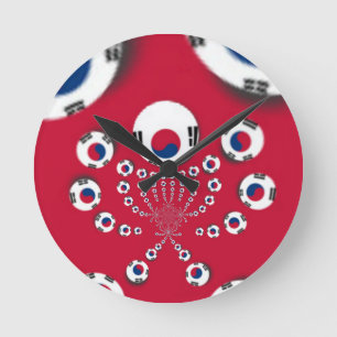 Horloge Ronde Football.