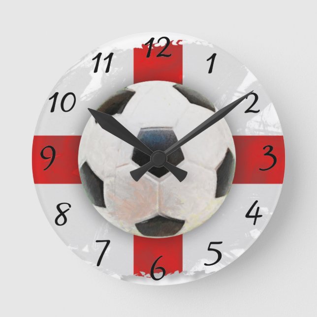 Horloge Ronde Football anglais (Recto)