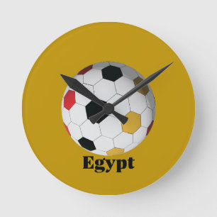 Horloge Ronde Football Égypte