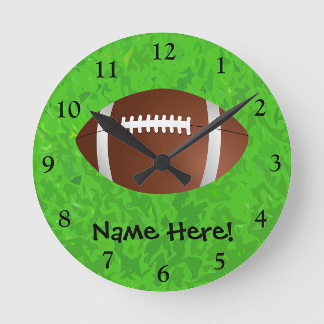 Horloge Ronde Football Field Junior Varsity (Recto)