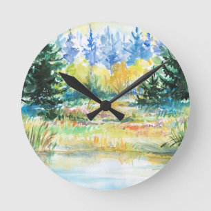 Horloge Ronde Forêt