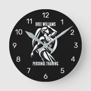Horloge Ronde Forte condition physique féminine Formation person