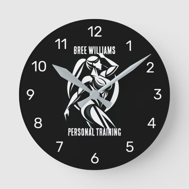 Horloge Ronde Forte condition physique féminine Formation person (Recto)