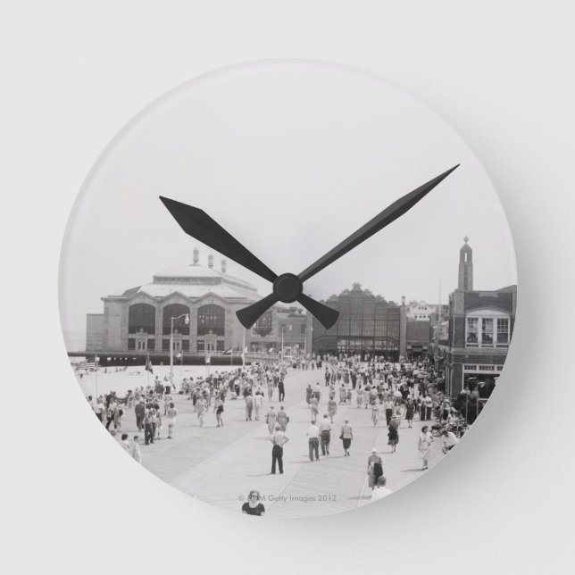 Horloge Ronde Foules (Recto)