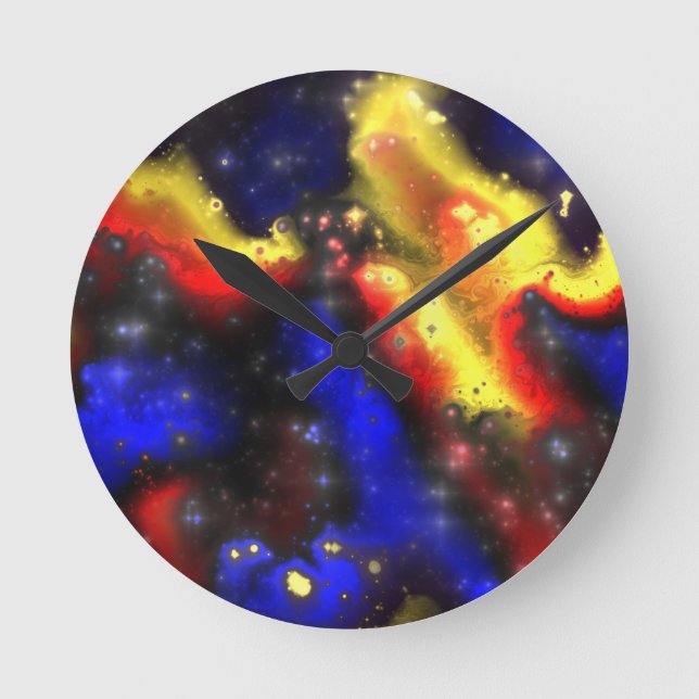 Horloge Ronde fractaire (Recto)