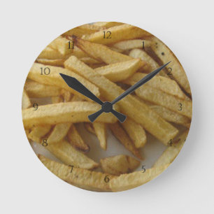 Horloge Ronde French Fries Wall Clock
