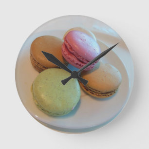 Horloge Ronde French Macaroons