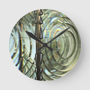 Horloge Ronde Frensel Lens, Phare du Cap Blanco, Côte de l'Orego