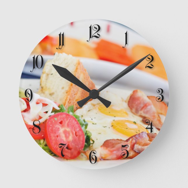 Horloge Ronde Fried eggs (Recto)