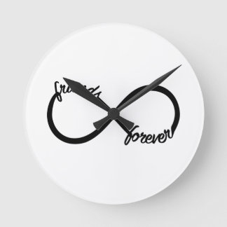 Horloge Ronde Friends forever