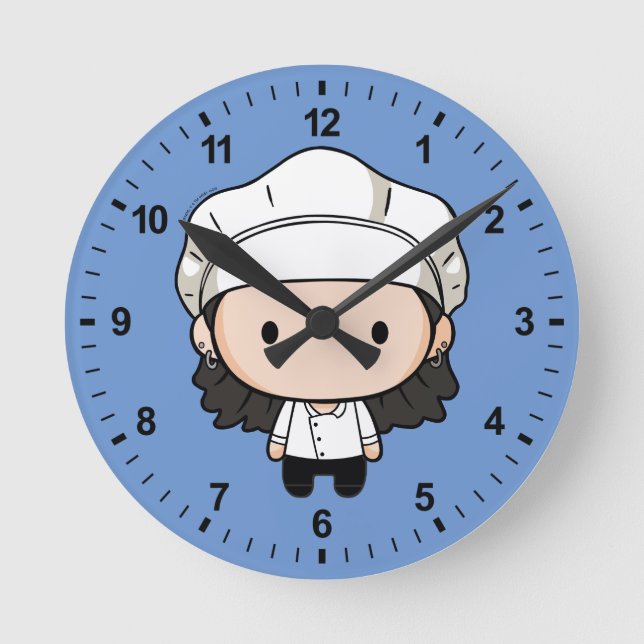 Horloge Ronde FRIENDS™ | Monica Chibi (Recto)
