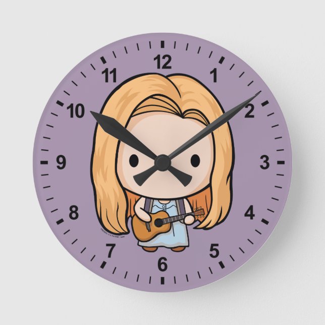 Horloge Ronde FRIENDS™ | Phoebe Chibi (Recto)