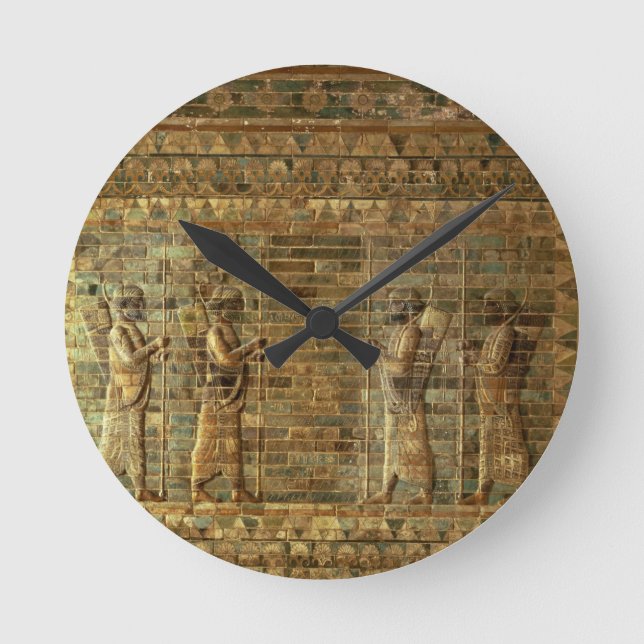 Horloge Ronde Frieze of archers of the Persian king's guard, fro (Recto)